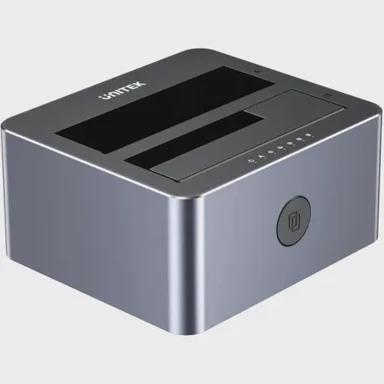 UNITEK Stanica za kloniranje Y-3027GY01-EU, 2xSATA 2.5"/3.5", USB-C 10Gbps